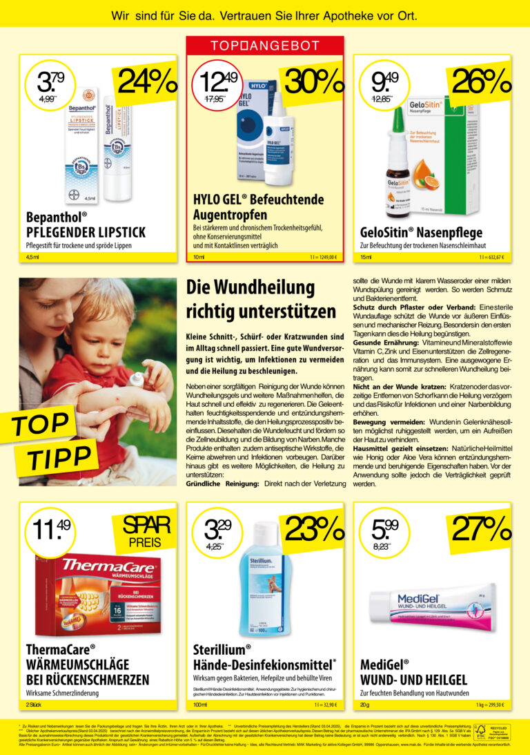 Angebote Juli/August 2025