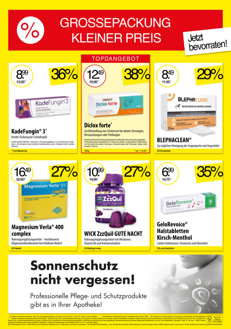 Angebote Juli/August 2025