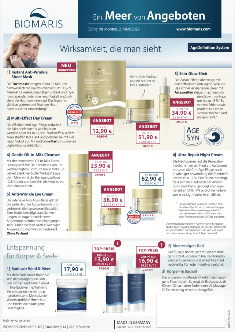 Biomaris Angebote Februar 2026