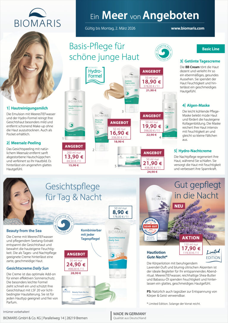 Biomaris Angebote Februar 2026