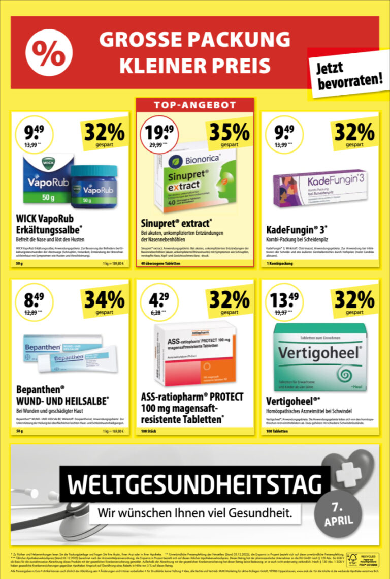 Angebote März/April 2026