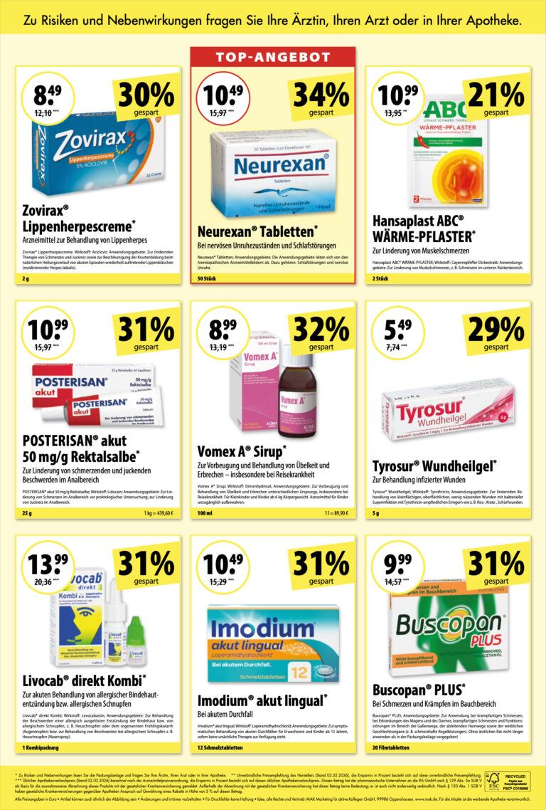 Angebote Mai/Juni 2026