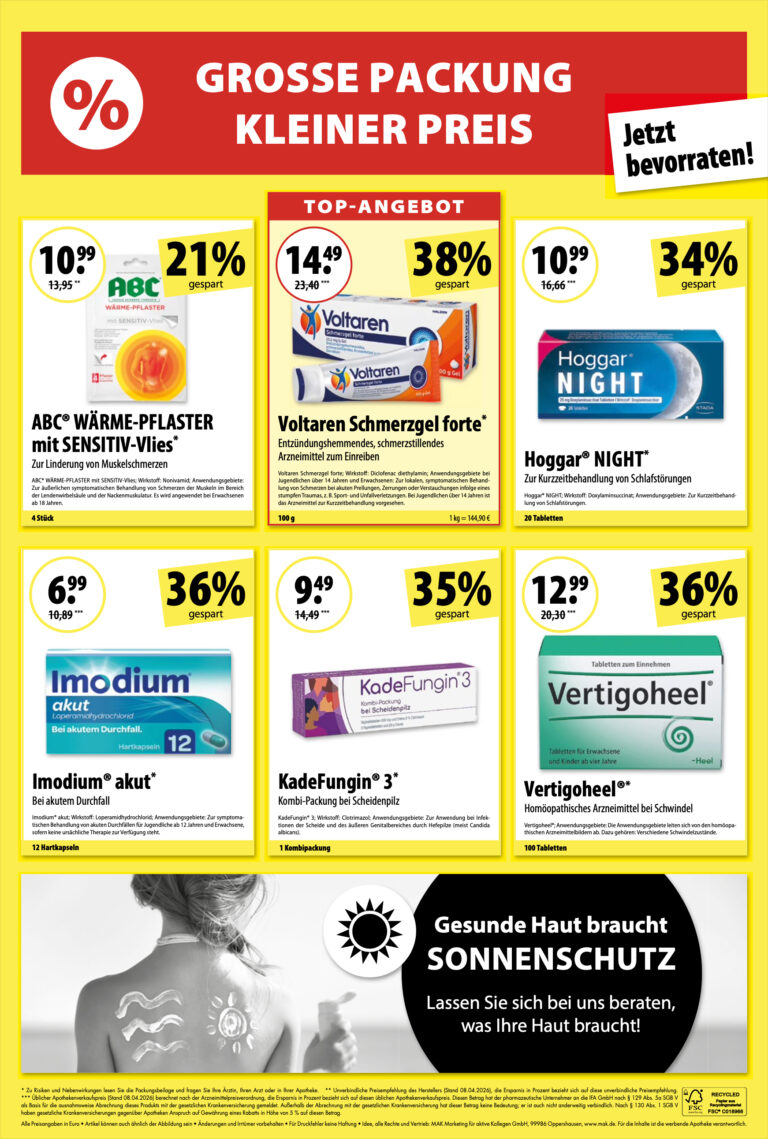 Angebote Juli/August 2026